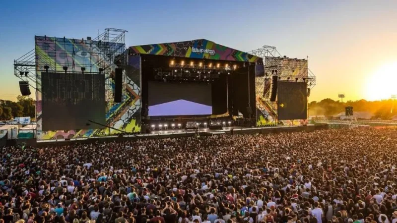 Fechas confirmadas por la edición 2023 del Lollapalooza Argentina