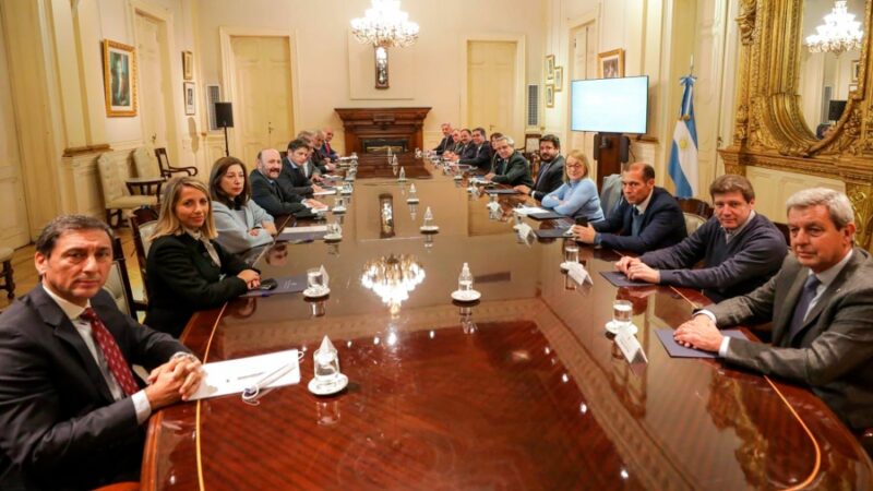 Alberto Fernández recibe a los gobernadores en Casa Rosada