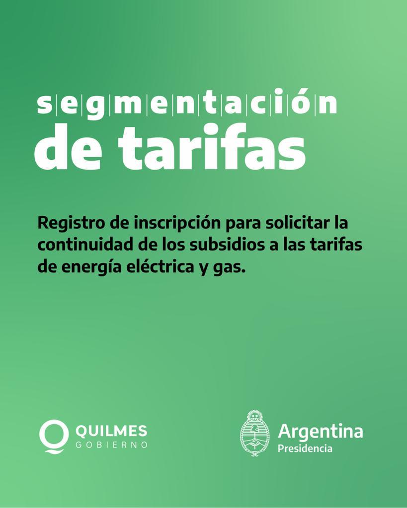 EL MUNICIPIO ASESORA EN LA INSCRIPCIÓN A LOS SUBSIDIOS DE LUZ Y GAS EN CENTROS DE GESTIÓN, CIC Y OPERATIVOS QUILMES CERCA