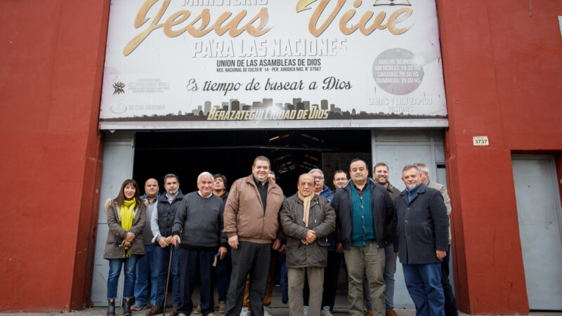 MUSSI SE REUNIÓ CON LAS IGLESIAS EVANGÉLICAS DE BERAZATEGUI