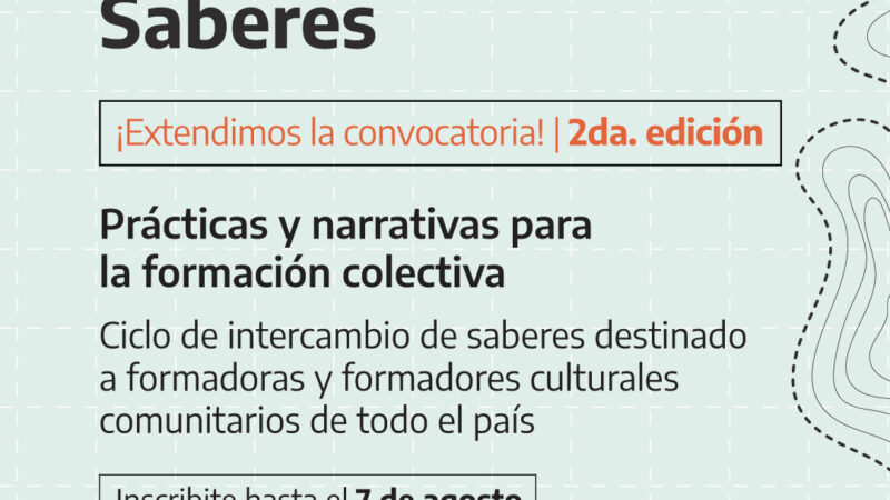 Se extiende la inscripción para la 2.ª edición de “Prácticas y narrativas para la formación colectiva”