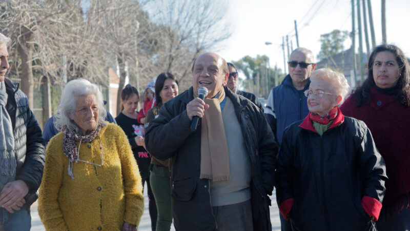 SE INAUGURÓ LA CALLE 22 COMPLETAMENTE REPAVIMENTADA