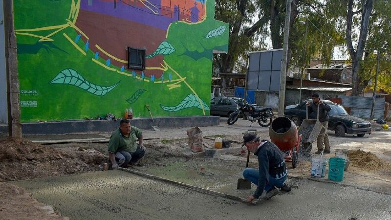 AVANZA LA TERMINACIÓN DE VIVIENDAS EN EL BARRIO LOS EUCALIPTUS