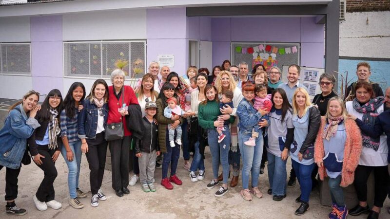 MAYRA INAUGURÓ UNA SALA MATERNAL EN LA ESCUELA SECUNDARIA Nº 16 “FORTALEZA DE LOS KILMES”