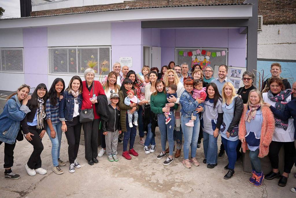 MAYRA INAUGURÓ UNA SALA MATERNAL EN LA ESCUELA SECUNDARIA Nº 16 “FORTALEZA DE LOS KILMES”