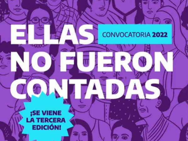 Convocatoria a la 3° Edición del Concurso Literario “Ellas no fueron contadas”