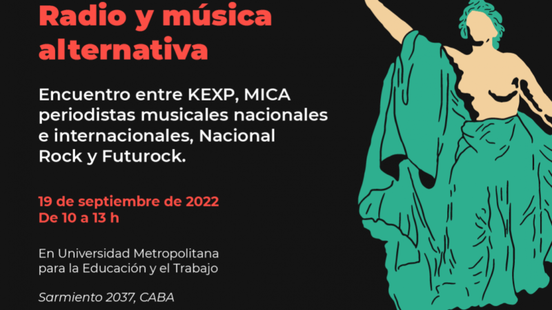 “Radio y música alternativa”: un encuentro con la radio norteamericana KEXP, el MICA y periodistas internacionales