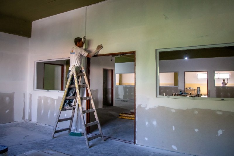 AVANZAN LAS OBRAS EN LOS EDIFICIOS ESCOLARES DE QUILMES