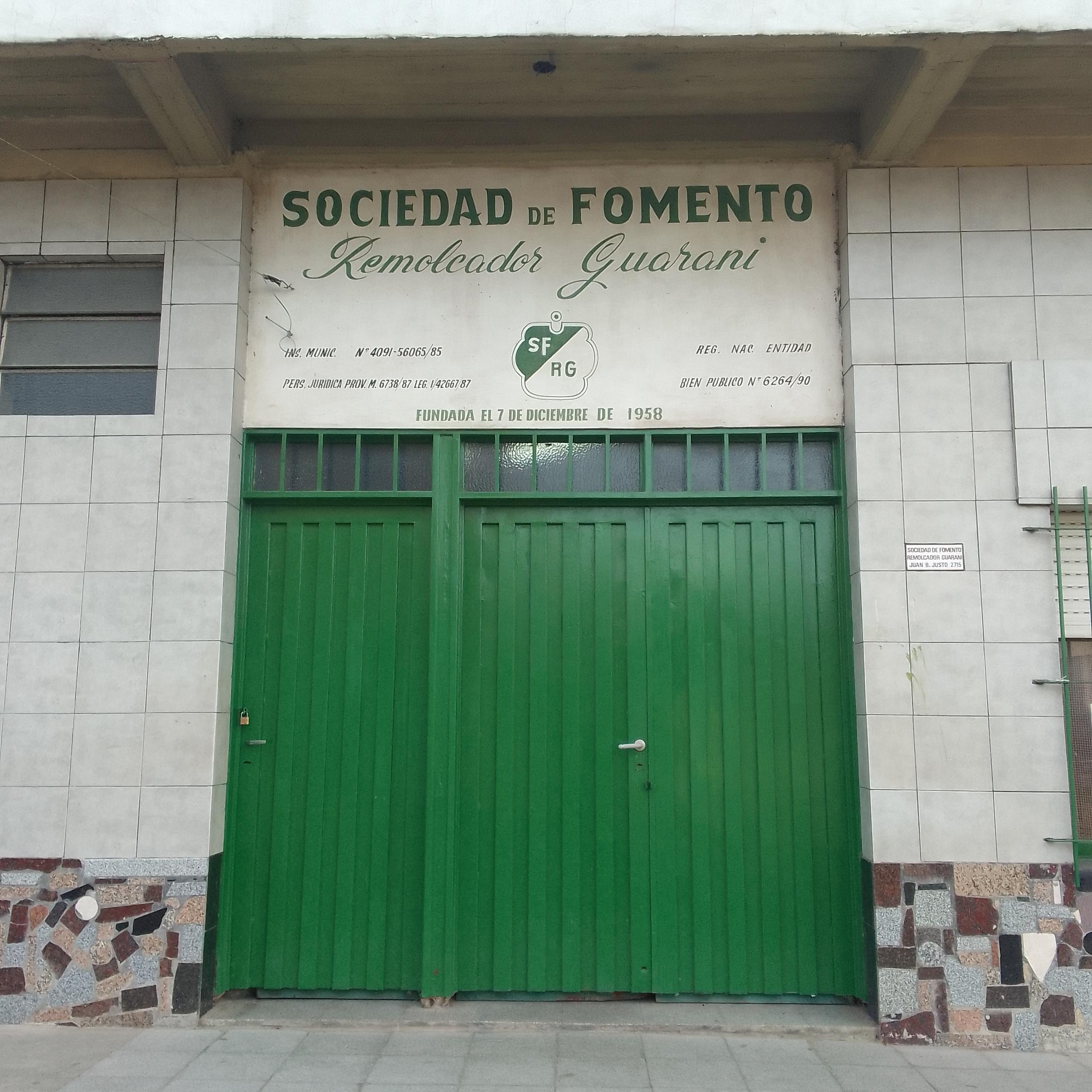 Comunidades Organizadas: Sociedad de Fomento Remolcador Guaraní