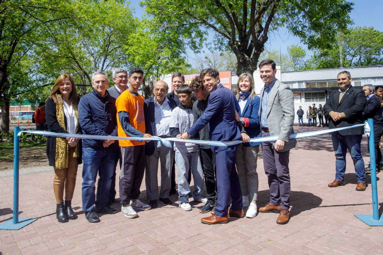 KICILLOF Y MUSSI INAUGURARON OBRAS EN EL COMPLEJO CULTURAL MUNICIPAL LA CALLE