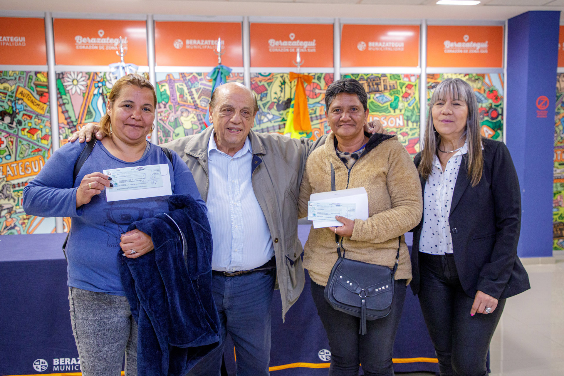 MÁS DE 20 FAMILIAS DE BERAZATEGUI RECIBIERON SUBSIDIOS PARA MEJORAS HABITACIONALES