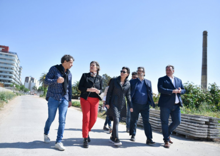 Alvarez Rodríguez visitó Quilmes y recorrió el desarrollo urbanístico Ciudad