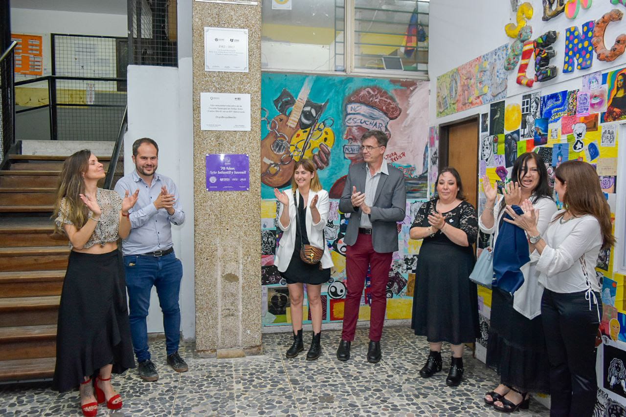LA ESCUELA MUNICIPAL DE BELLAS ARTES “CARLOS MOREL” CELEBRÓ SU 80° ANIVERSARIO
