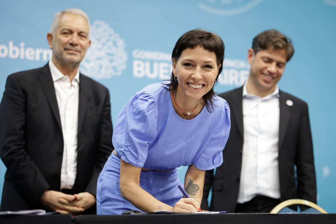 MAYRA MENDOZA PARTICIPÓ JUNTO A AXEL KICILLOF DE LA PRESENTACIÓN DE LAS OBRAS QUE COMPLETARÁN LAS 12 MIL NUEVAS PLAZAS EN CÁRCELES Y ALCAIDÍAS BONAERENSES