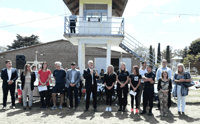 Alak participó de una maratón inclusiva en una cárcel de Gorina