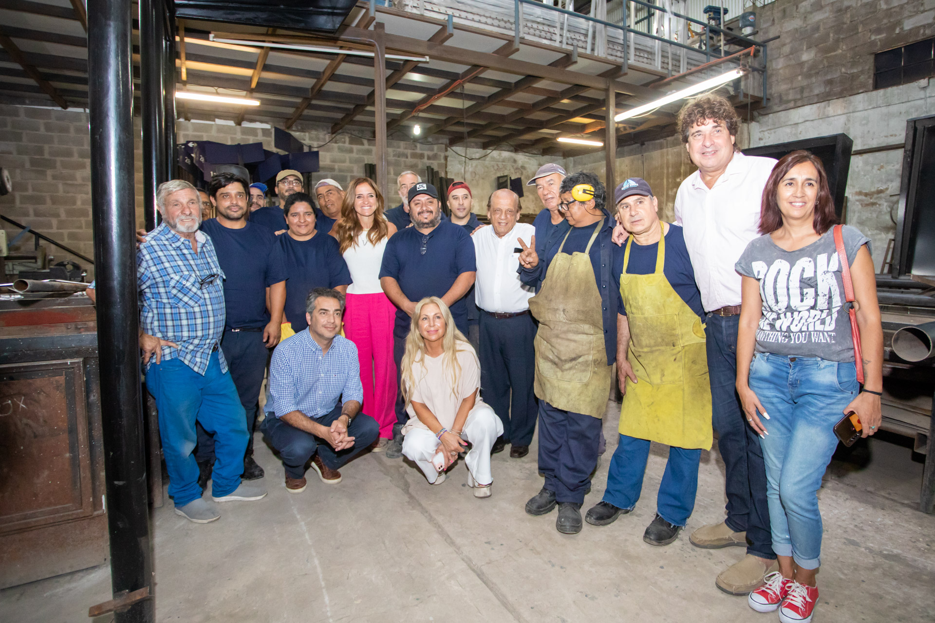 MUSSI Y TOLOSA PAZ RECORRIERON PUNTOS PRODUCTIVOS DE BERAZATEGUI