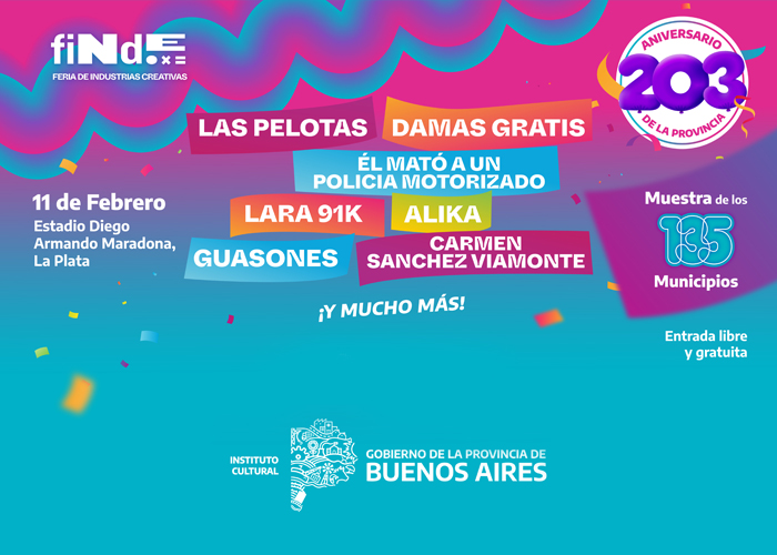 La Provincia celebra sus 203 años con un mega festival