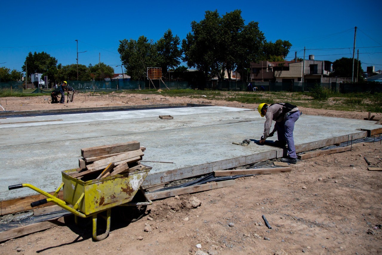 AVANZAN LAS OBRAS DE LA CONSTRUCCIÓN DEL NUEVO VIVERO MUNICIPAL EN DON BOSCO