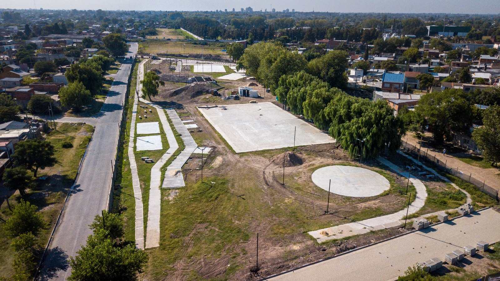 CONTINÚA A PASO FIRME LA CONSTRUCCIÓN DE LA CIUDAD DE LOS DEPORTES EN SAN FRANCISCO SOLANO