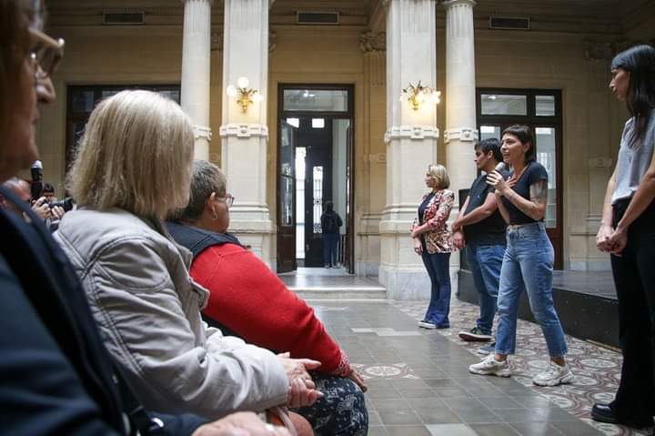 MAYRA SUPERVISÓ UN OPERATIVO PARA OTORGAR RECONOCIMIENTOS A TRABAJADORAS VOLUNTARIAS VECINALES DEL DISTRITO