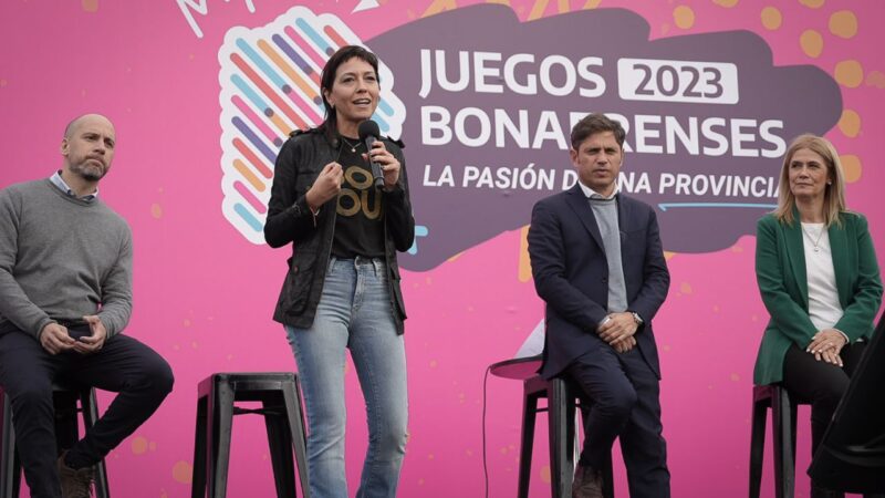 QUILMES FUE EL ESCENARIO DEL LANZAMIENTO DE LOS JUEGOS BONAERENSES 2023