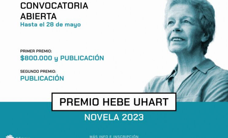 Ediciones Bonaerenses presenta el premio Hebe Uhart de novela 2023