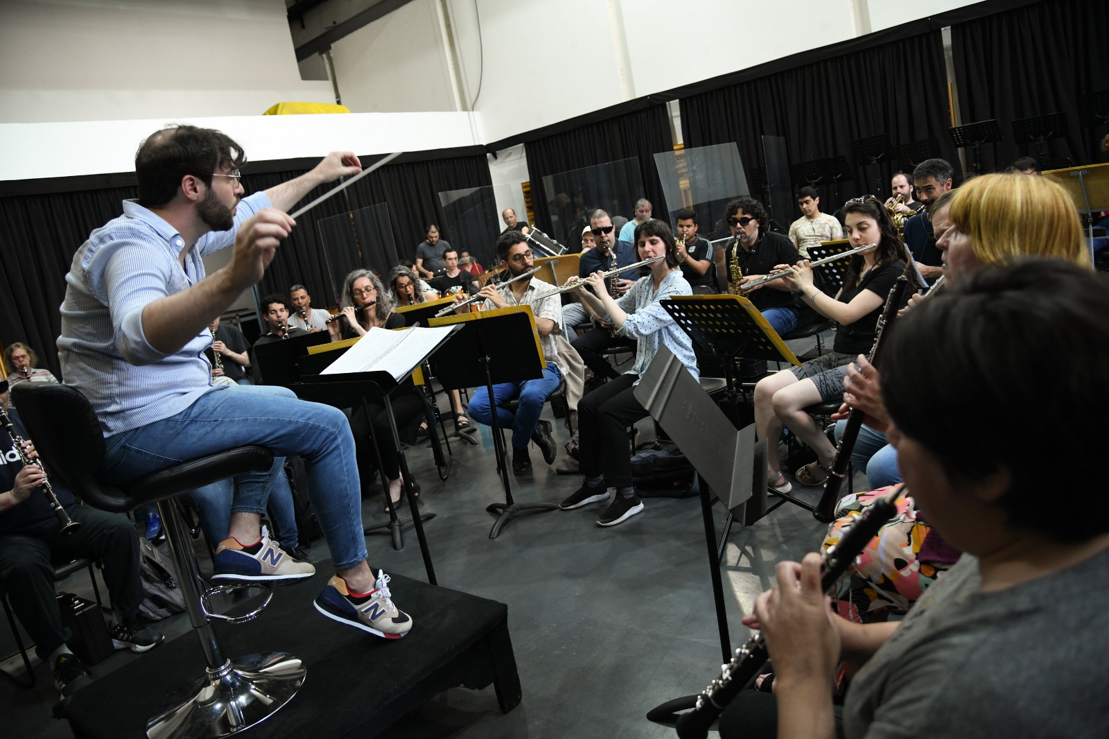 Concierto de la Banda Sinfónica Nacional de Ciegos en el Centro Cultural Kirchner