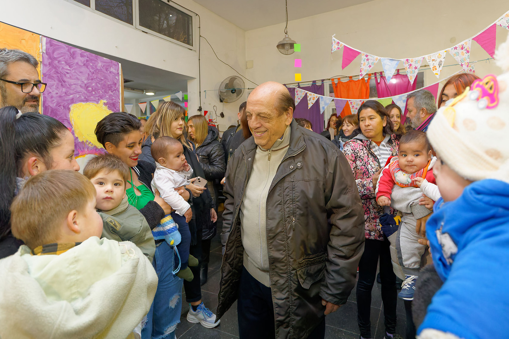 MUSSI EN LA INAUGURACIÓN DE LA SALA MATERNAL DEL JARDÍN DE INFANTES N° 922