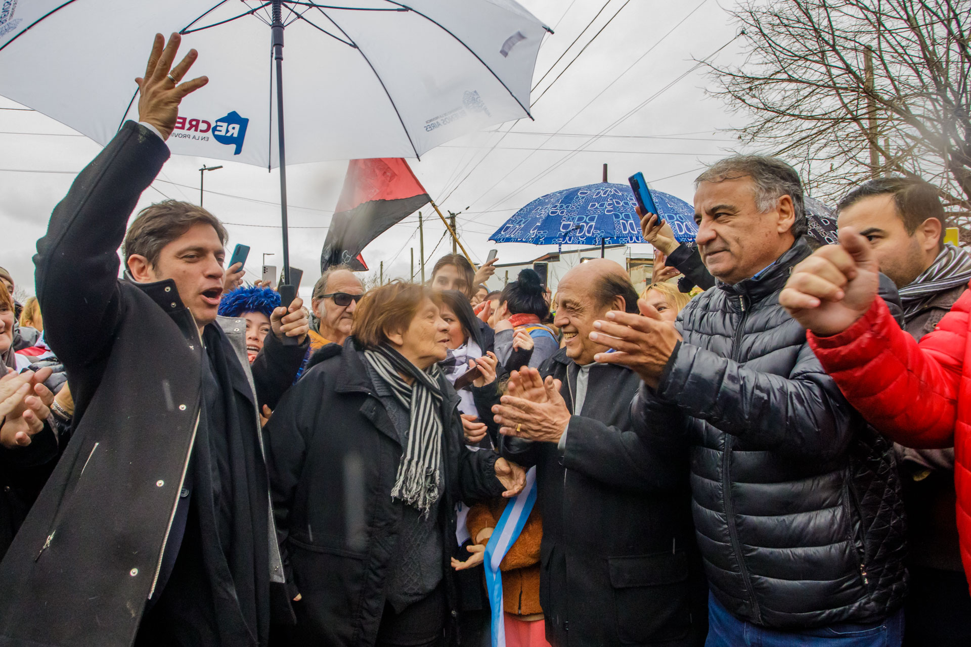 KICILLOF Y MUSSI INAUGURARON OBRAS DE PAVIMENTACIÓN EN BERAZATEGUI