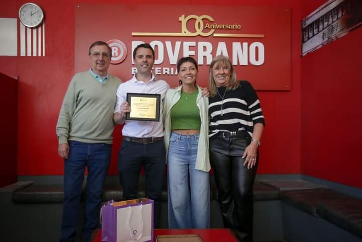 MAYRA CELEBRÓ LOS 100 AÑOS DE LA EMPRESA ROVERANO BATERÍAS: “SIGUEN ELIGIENDO NUESTRA CIUDAD Y ESO NOS LLENA DE ORGULLO”