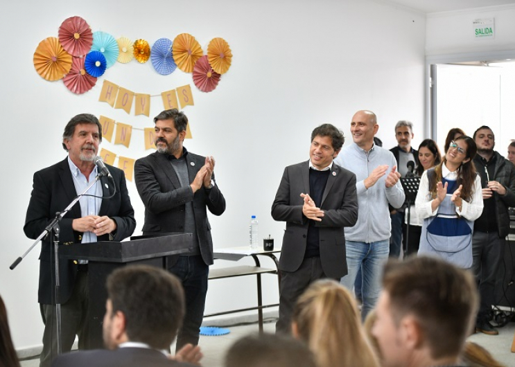 Kicillof inauguró el Jardín Maternal Nº 1 de Alberti