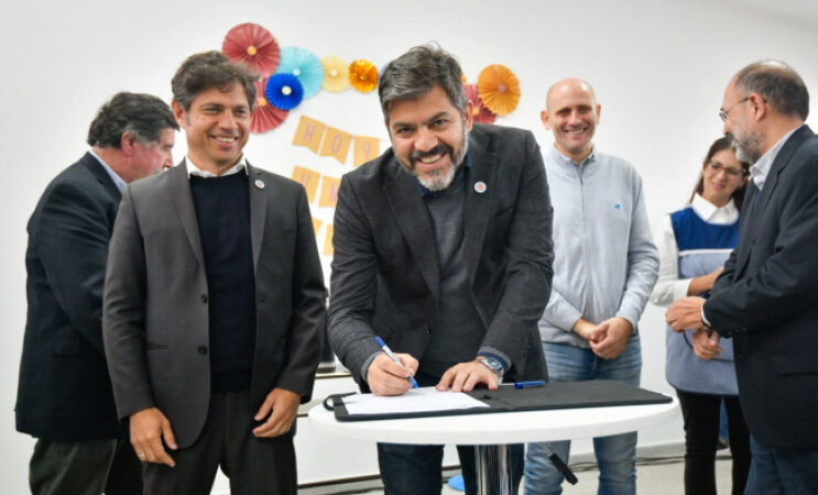Kicillof y Bianco inauguraron la ampliación del Centro Universitario de Alberti