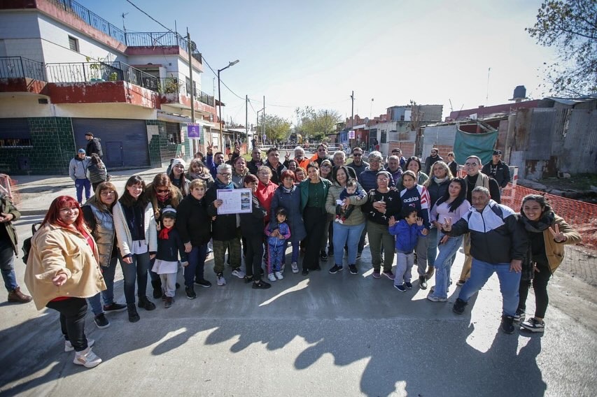 MAYRA RECORRIÓ PARTE DE LOS TRABAJOS DE REPAVIMENTACIÓN DE MÁS DE 100 CUADRAS EN SAN FRANCISCO SOLANO