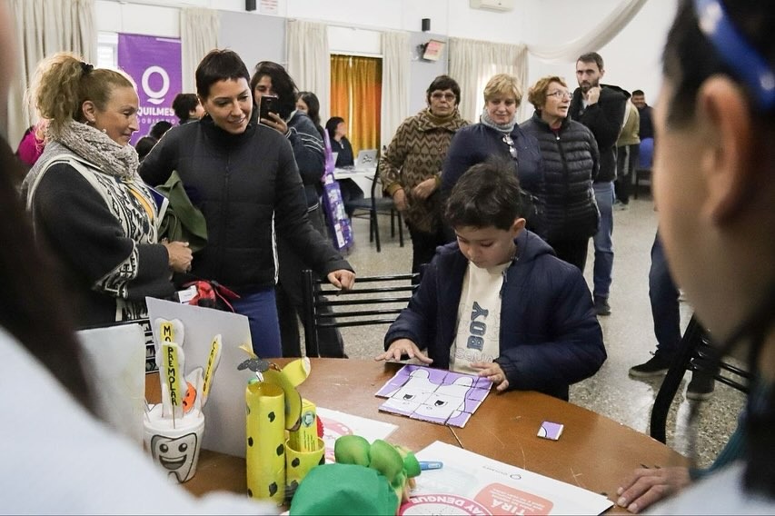 MAYRA RECORRIÓ UN NUEVO OPERATIVO QUILMES CERCA EN EL BARRIO AMANCAY