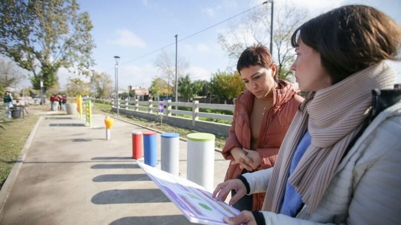 MAYRA RECORRIÓ UNA OBRA DE PAVIMENTOS QUE COMPRENDE 85 CUADRAS EN LOS BARRIOS LA UNIÓN Y SAN MARTÍN