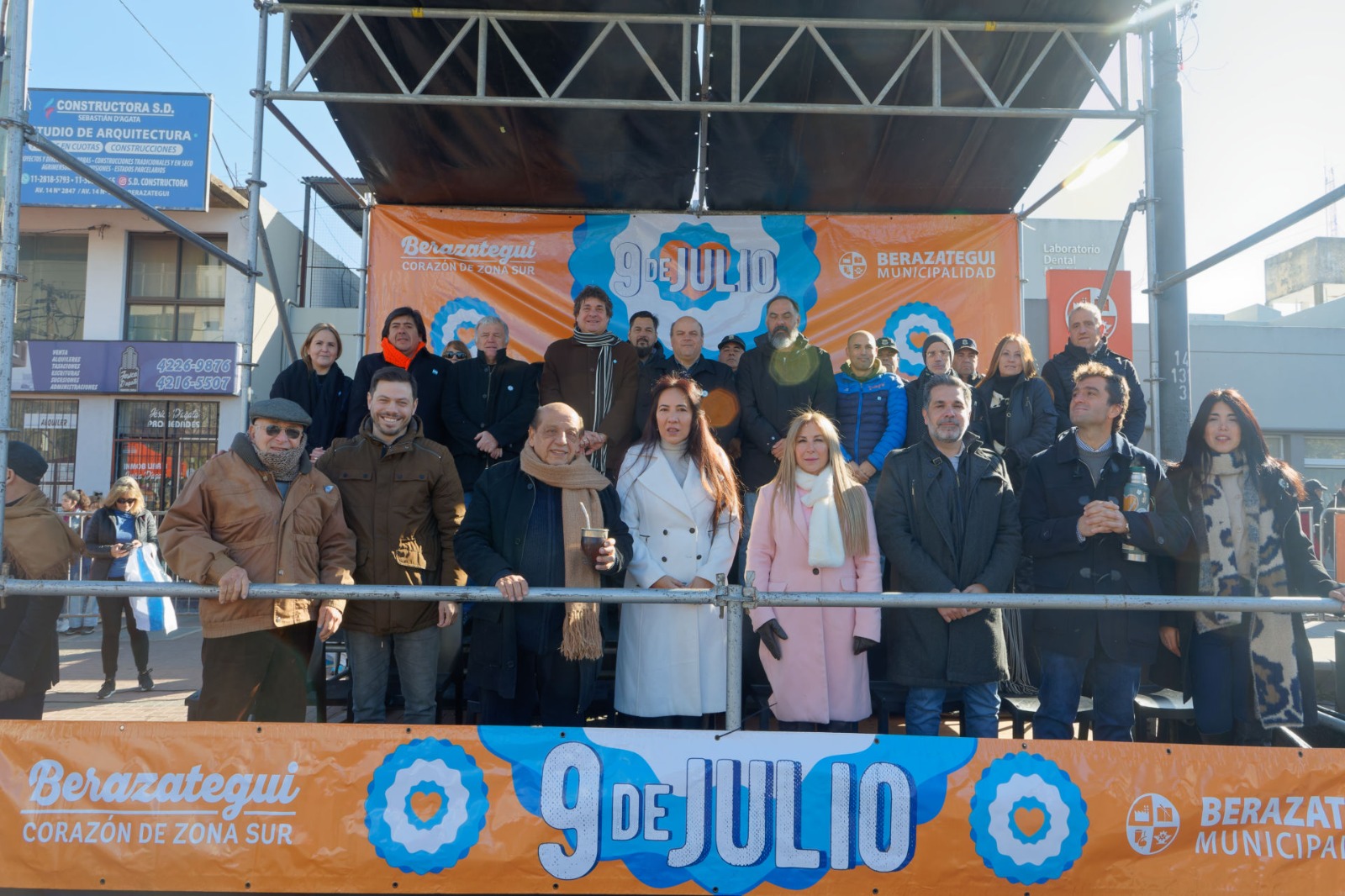 BERAZATEGUI CELEBRÓ LA INDEPENDENCIA CON UNA GRAN FIESTA PATRIA