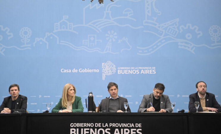 Kicillof anunció un proyecto de ley para crear el Régimen Provincial de Fomento de Inversiones Estratégicas