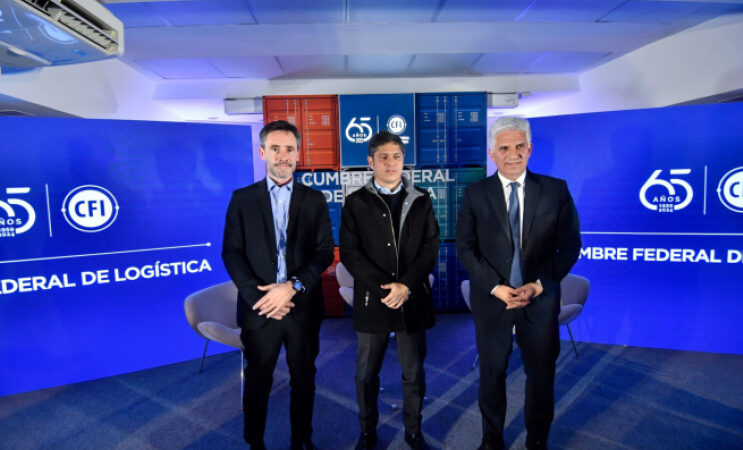 Kicillof participó de la Cumbre Federal de Logística