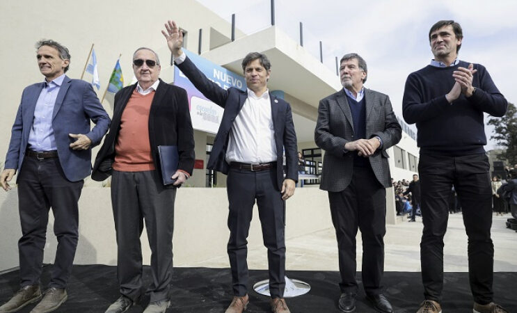 Kicillof inauguró un nuevo complejo educativo en Tandil