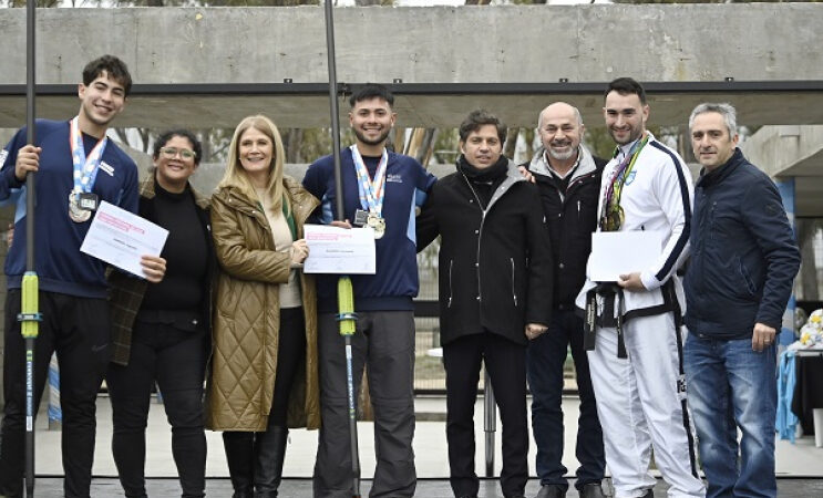 Kicillof y Secco inauguraron nueva infraestructura de integración social y urbana