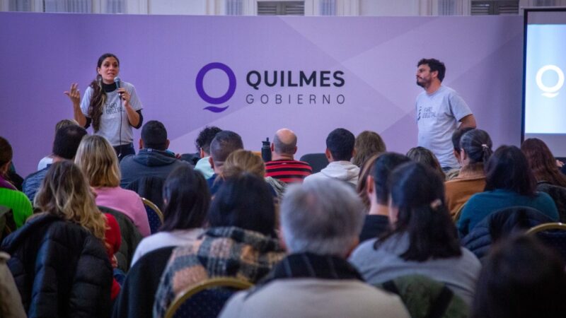 SE REALIZÓ EL PRIMER ENCUENTRO DE FORMACIÓN DOCENTE EN QUILMES EN EL MARCO DEL PROGRAMA “NO TE GANES UN PROBLEMA”