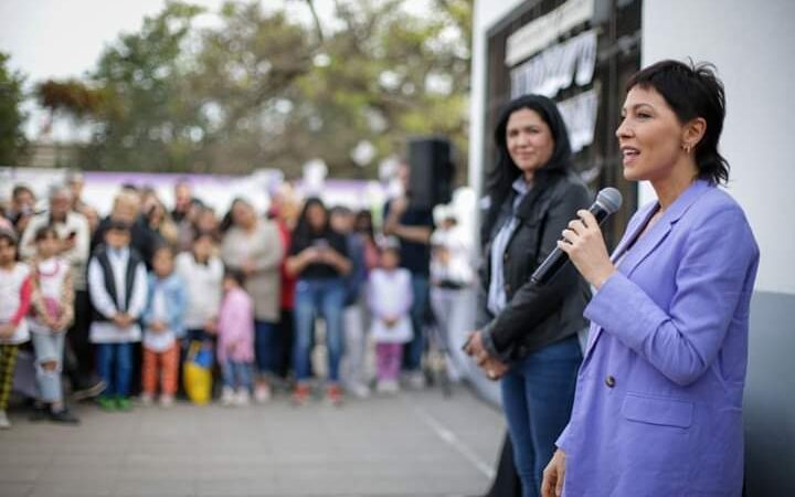 MAYRA INAUGURÓ LAS OBRAS DE AMPLIACIÓN DE LA ESCUELA SECUNDARIA Nº 80 DE BERNAL OESTE