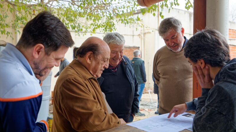 MUSSI SUPERVISÓ LAS OBRAS DEL FUTURO CENTRO CÍVICO MUNICIPAL VILLA ESPAÑA – PLÁTANOS