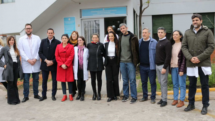 El hospital Evita de Lanús reinauguró sus consultorios externos de salud mental