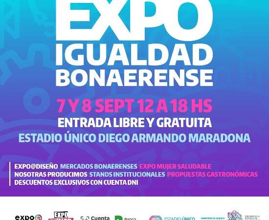 Llega la Expo Igualdad Bonaerense