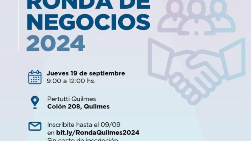 EL MUNICIPIO INVITA A LAS EMPRESAS A PARTICIPAR DE LA RONDA DE NEGOCIOS MULTISECTORIAL 2024