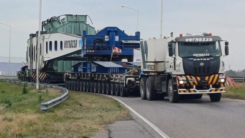 MODIFICACIÓN EN EL RECORRIDO VEHICULAR POR TRASLADO DE MEGAESTRUCTURA A QUILMES