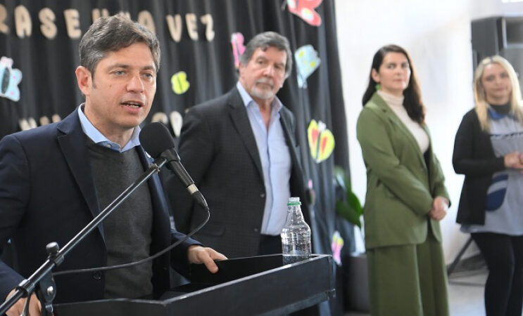 Kicillof inauguró el nuevo edificio del Jardín de Infantes N°927