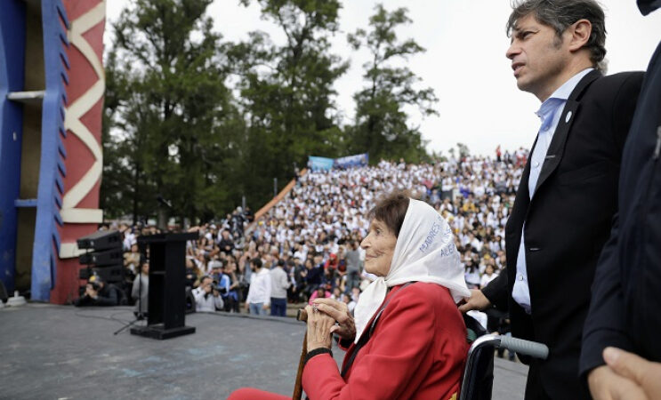 Kicillof: “La juventud nos obliga a trabajar para tener más y mejores políticas de derechos humanos”