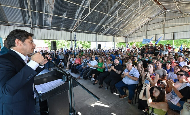 Kicillof encabezó un encuentro provincial de salud popular y comunitaria